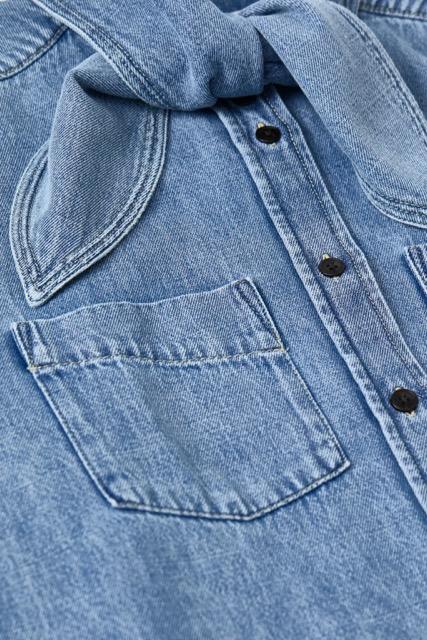 Closed - Scarf shirt