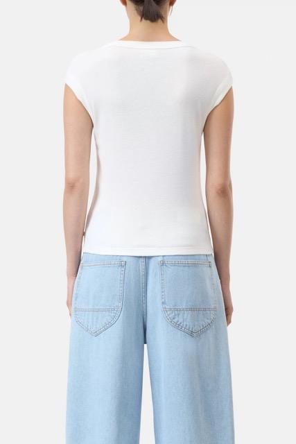 Closed - cap sleeve t-shirt