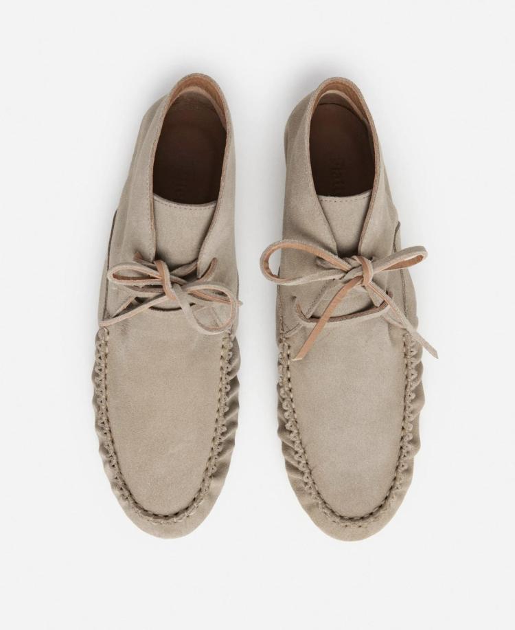 Flattered - Babba suede sand