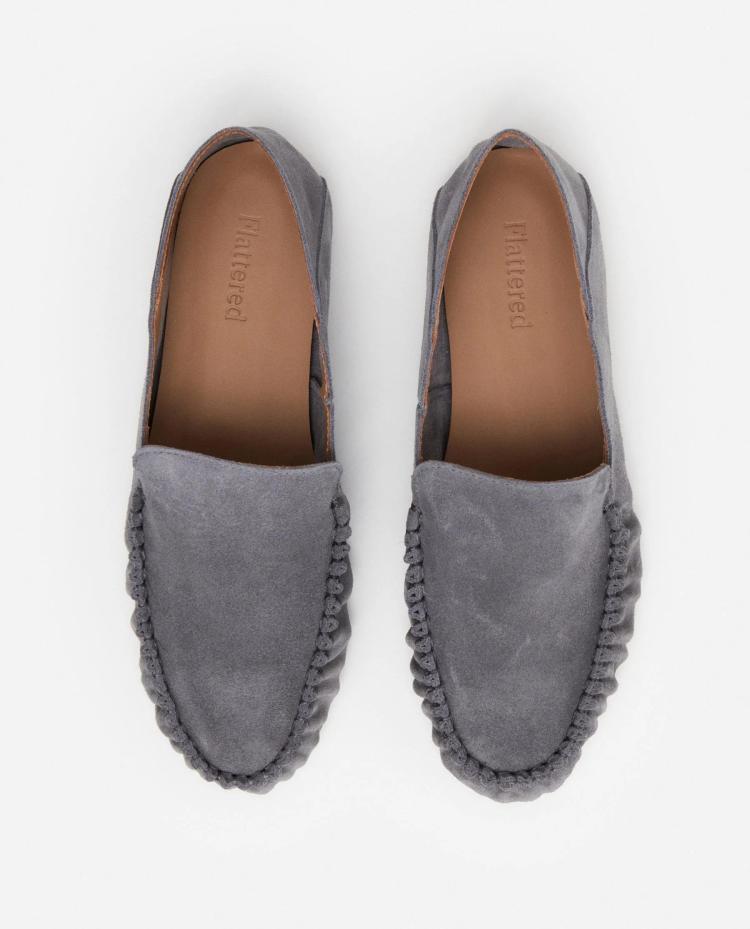 Flattered - Bon bon suede pearl