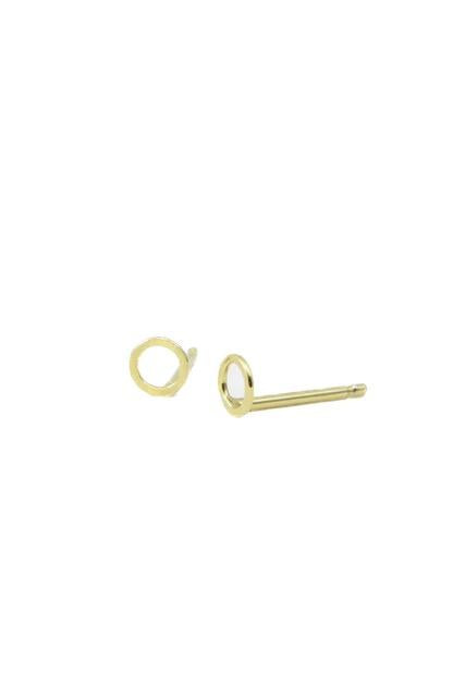 Studio MHL - Earrings open round 4mm