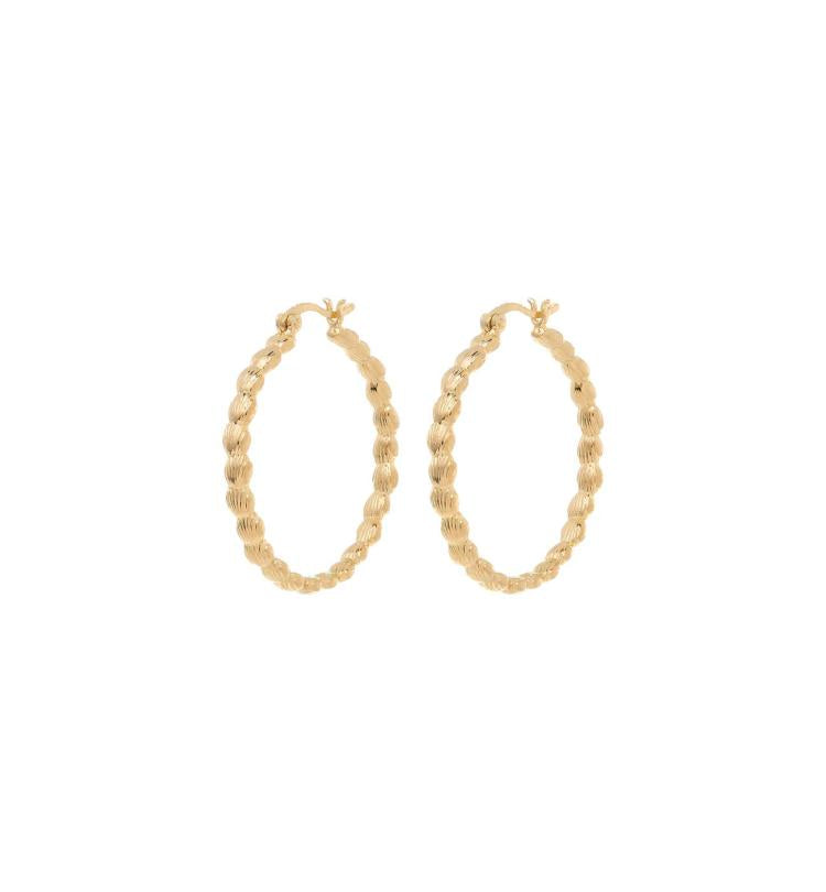 Anna Nina - Large madeleine hoop