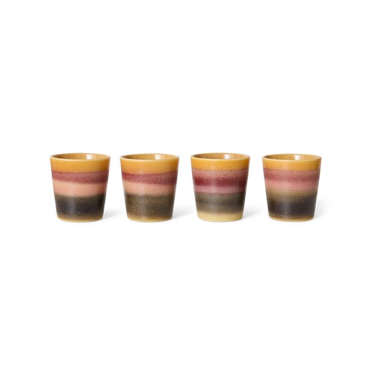 HKliving - 70s ceramics: Coffee mug, Sunset