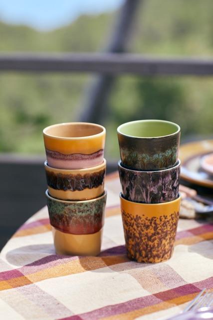 HKliving - 70s ceramics: Coffee mug, Sunset