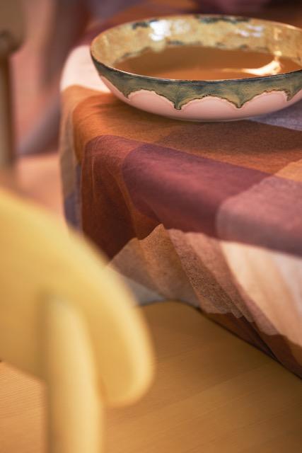 HKliving - 70s ceramics: Salad bowl, Sunflower