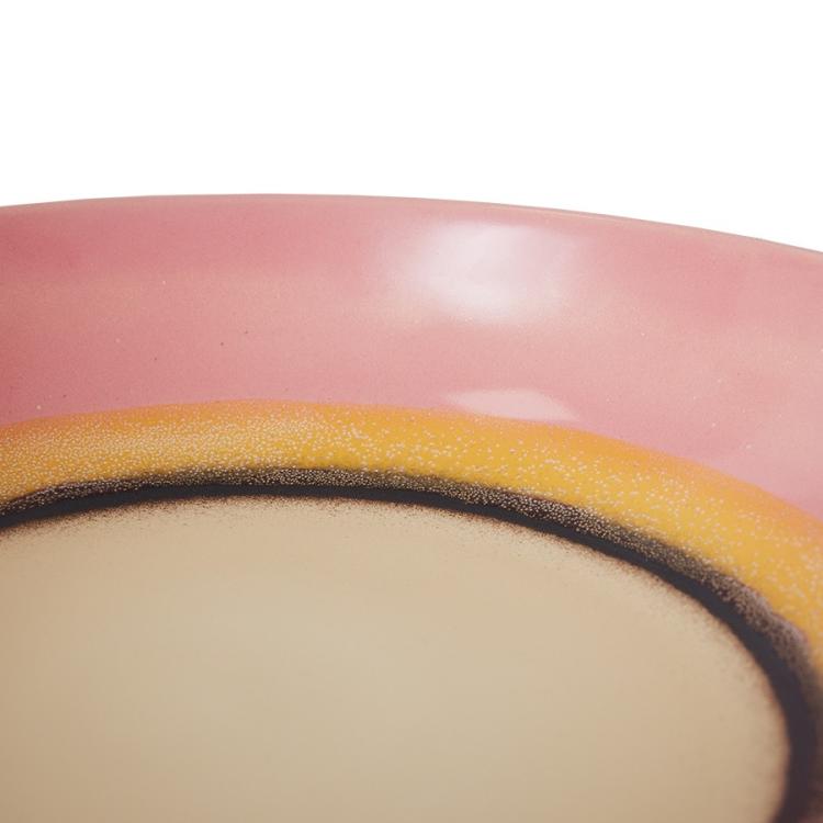 HKliving - 70s ceramics: Salad bowl, Serene