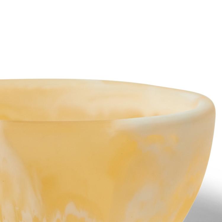 HKliving - Patio bowl soft yellow
