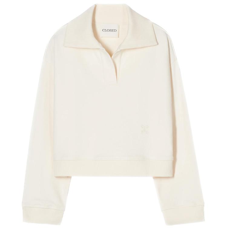 Closed - Open polo sweatshirt