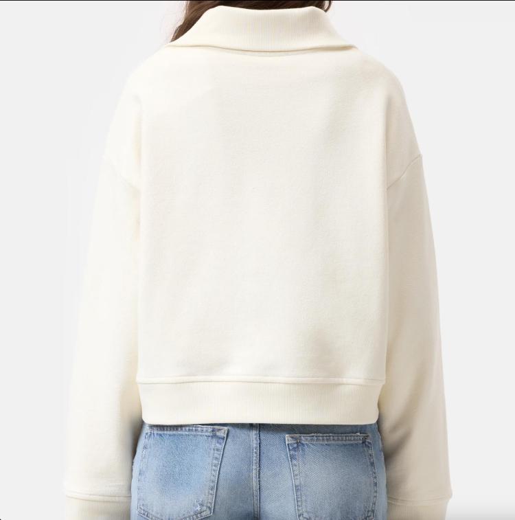 Closed - Open polo sweatshirt