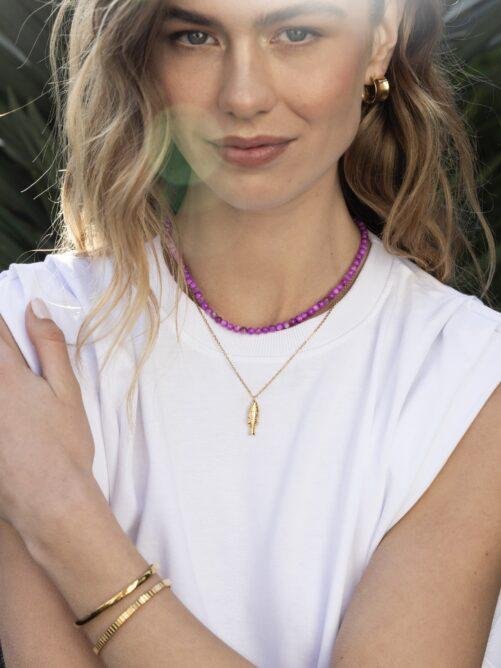 Ellen Beekmans - Ketting met vishanger