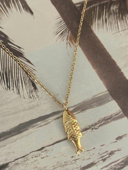 Ellen Beekmans - Ketting met vishanger