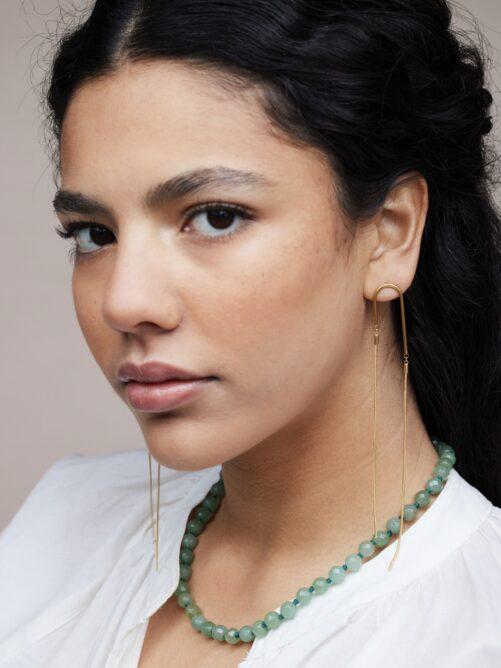 Ellen Beekmans - Gemstone ketting aventurijn