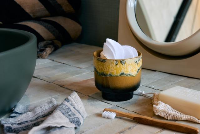 HKliving - 70s ceramics: scented candle Valencia