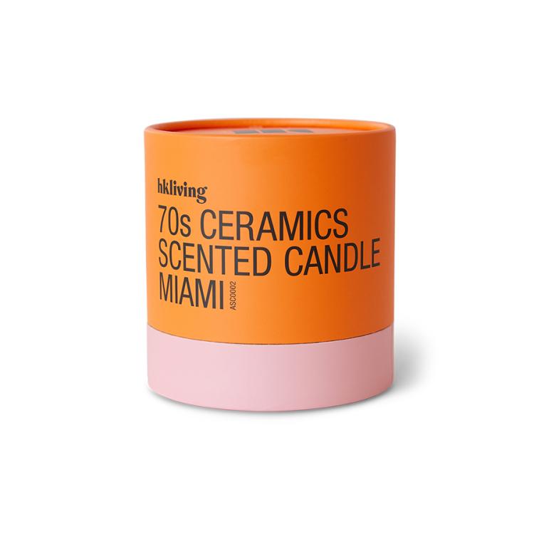 HKliving - 70s ceramics: scented candle Miami