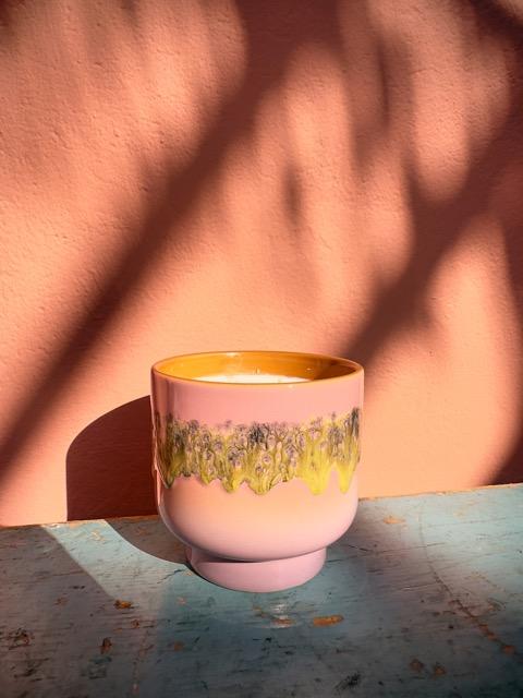 HKliving - 70s ceramics: scented candle Miami