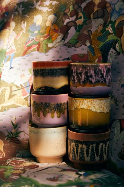 HKliving - 70s ceramics: scented candle Miami