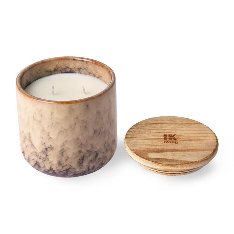 HKliving - Ceramic scented candle: Casa Fruits