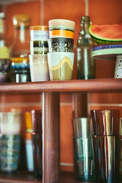 HKliving - 70s ceramics: coffee mug, burst
