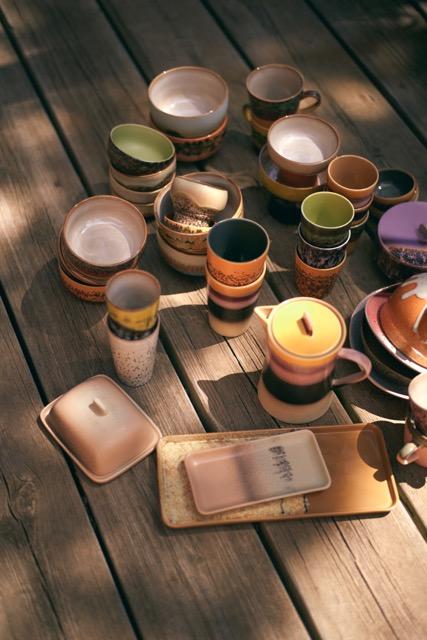HKliving - 70s ceramics: cake tray, Sunbeam
