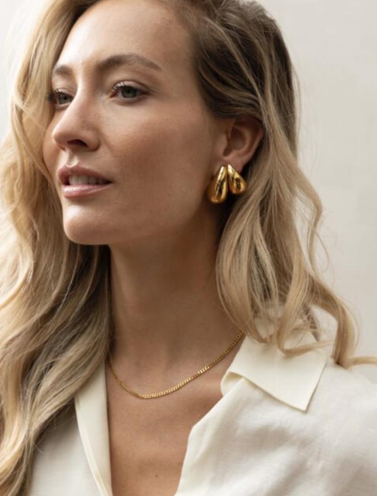 Ellen Beekmans - Druppel oorbellen big