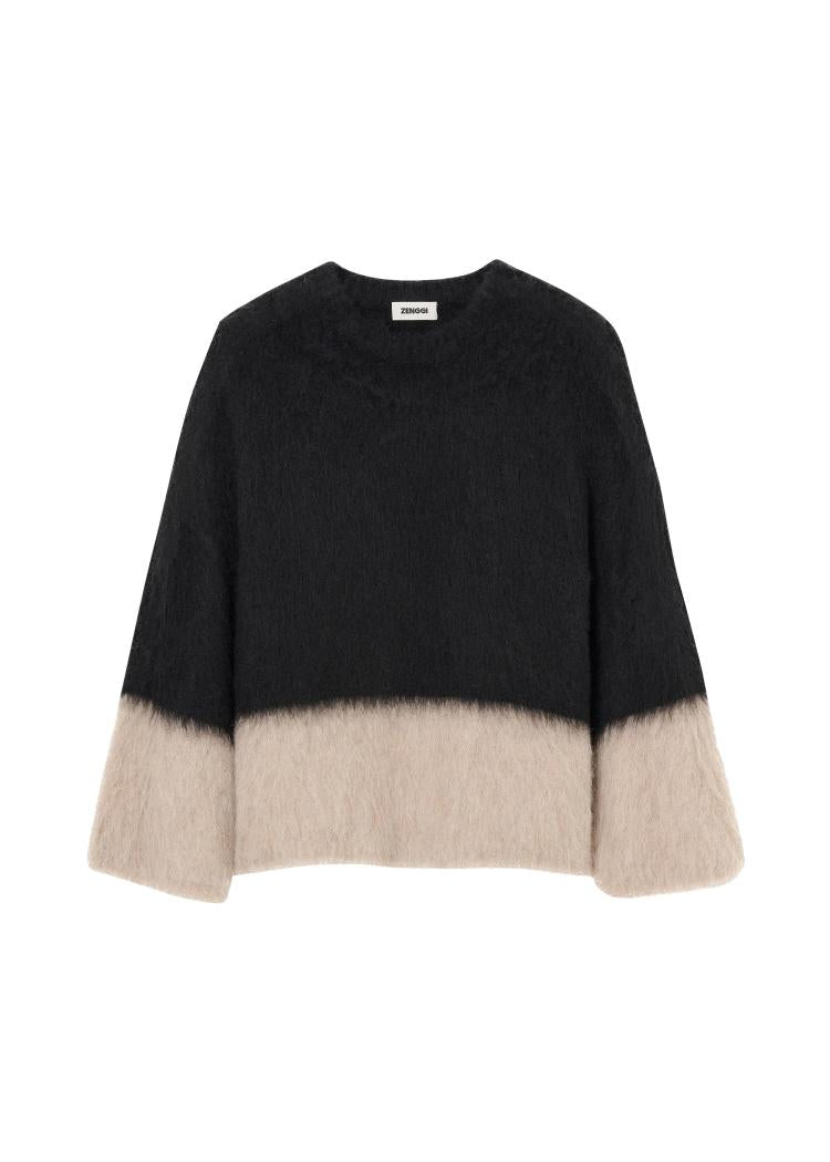 Zenggi - Soft alpaca cropped cardi