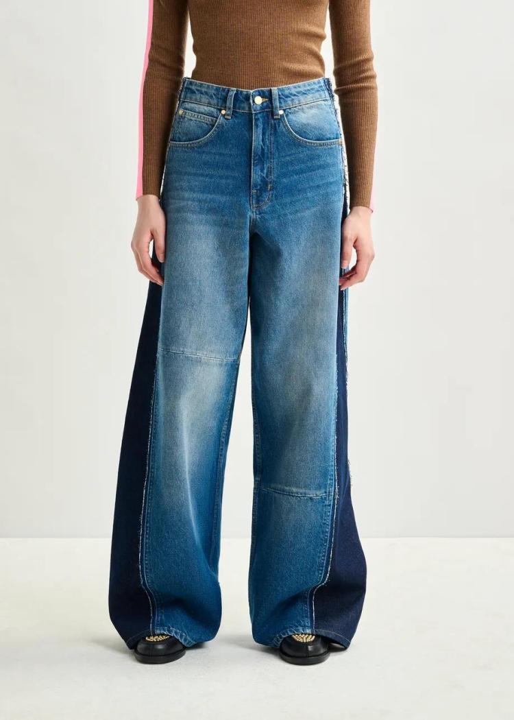 Essentiel Antwerp - Industrious patchwork jeans