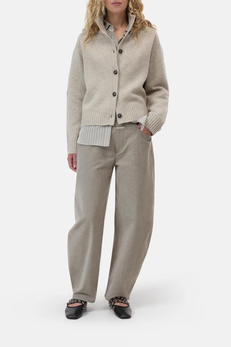 Closed - Rollneck cardigan