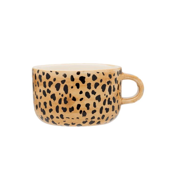 Anna+Nina - Leopard cappuccino mug
