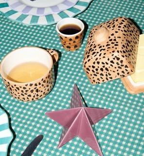 Anna+Nina - Leopard cappuccino mug