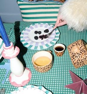 Anna+Nina - Leopard cappuccino mug