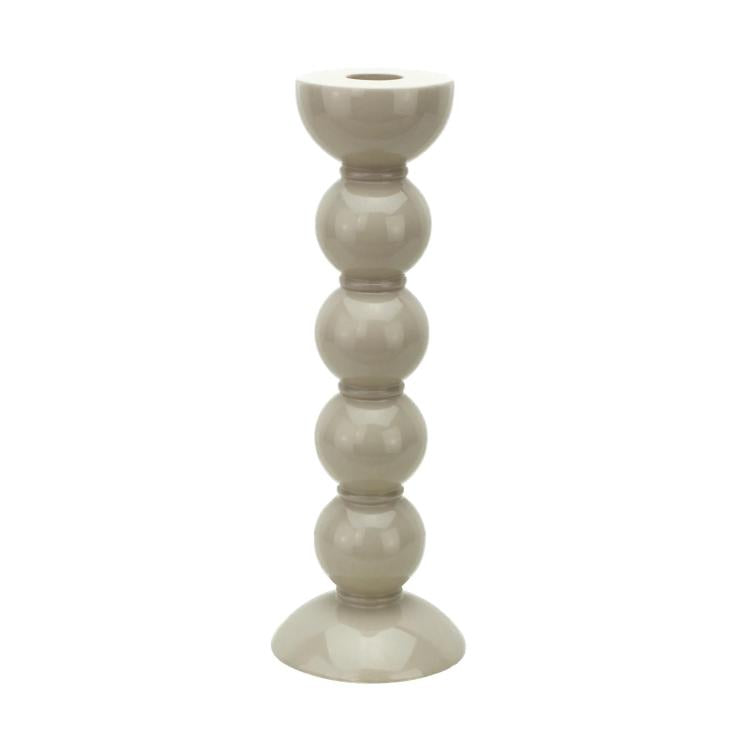 Addison Ross - Tall Cappuccino bobbin candlestick