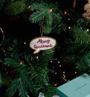 Anna+Nina - Merry Christmas ornament