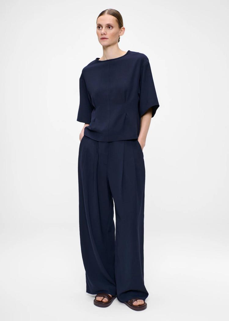 Zenggi - Japanese crepe tee top