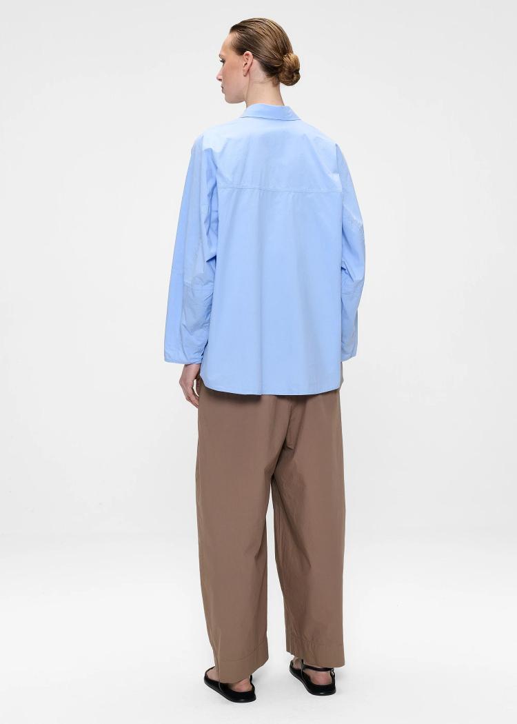Zenggi - Poplin wide sleeve shirt