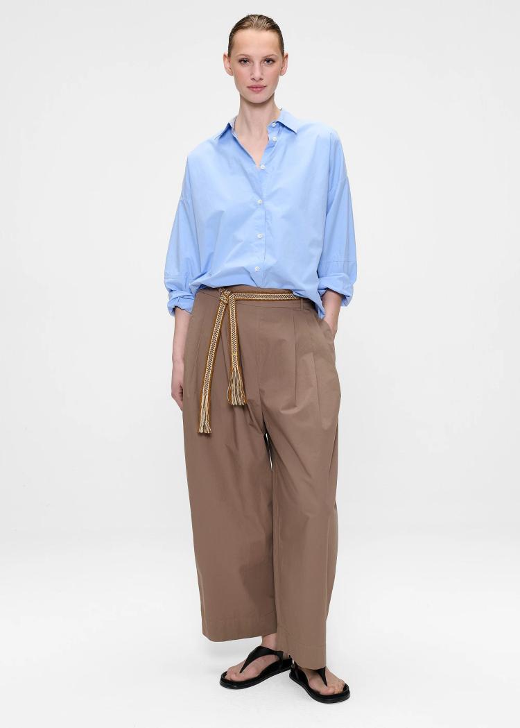 Zenggi - Poplin wide sleeve shirt