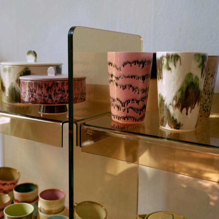 HK Living - 70s Ceramics: tea mug, Bubble