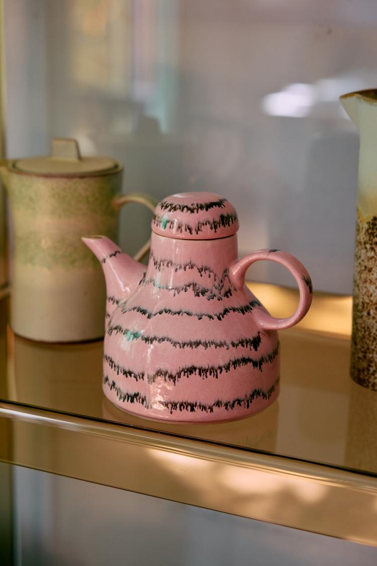 HK Living - 70s Ceramics: coffee pot, Bubble