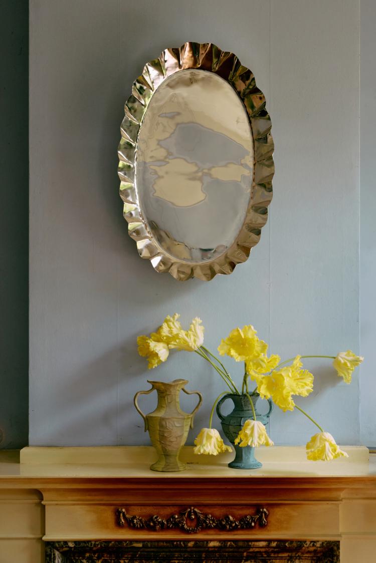 HK Living - New classics: Chrome tray large