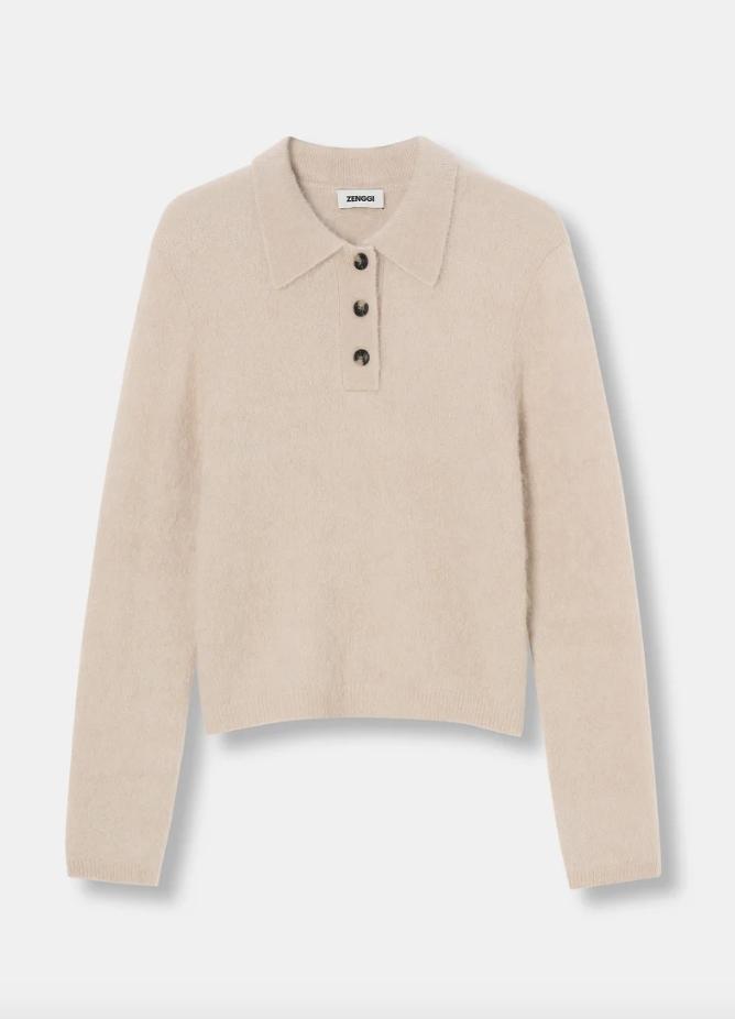 Zenggi - Light weight alpaca polo