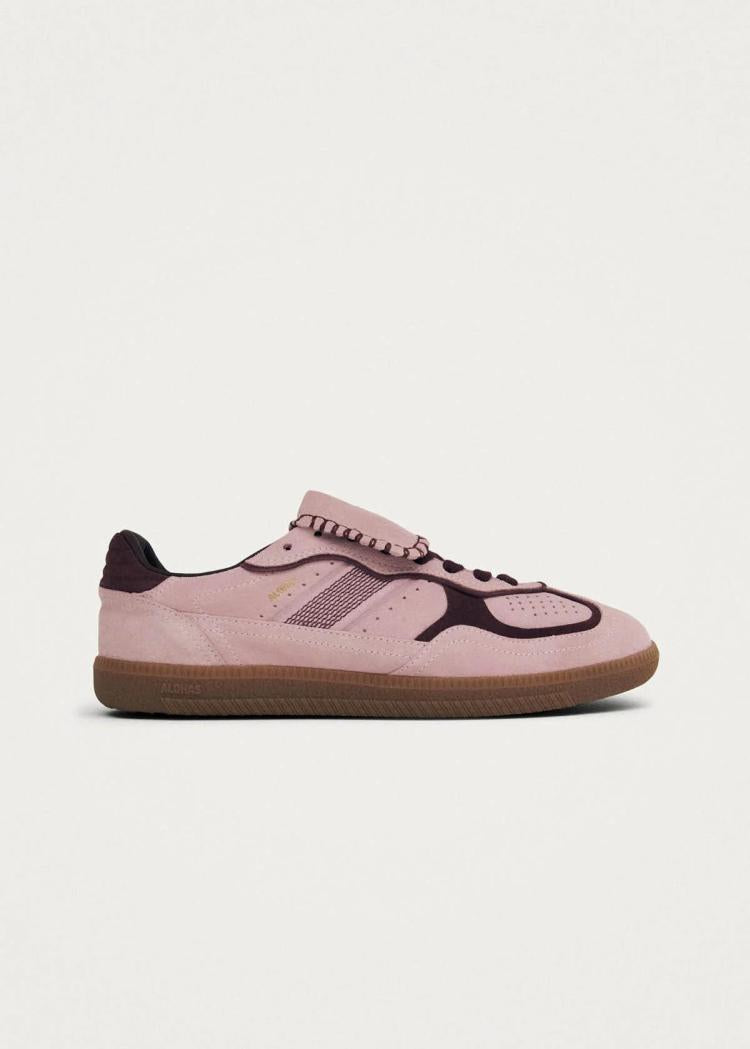 Alohas - Club Suede Pink Leather Sneakers