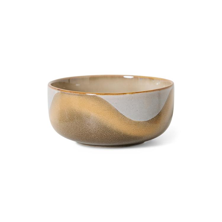 HK living - 70s Ceramics dessert bowl, Oasis