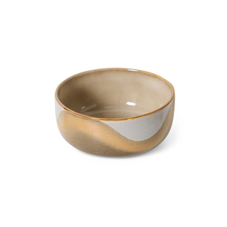 HK living - 70s Ceramics dessert bowl, Oasis