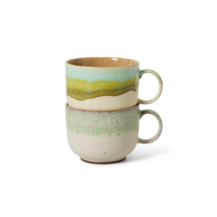 HK living - 70s ceramics: Tea cups, Neo