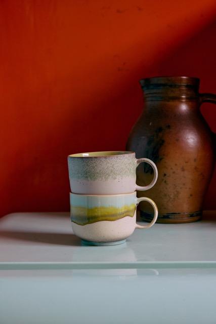 HK living - 70s ceramics: Tea cups, Neo