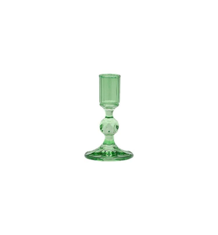 Anna+Nina - Sage Gemma Candle Holder Green