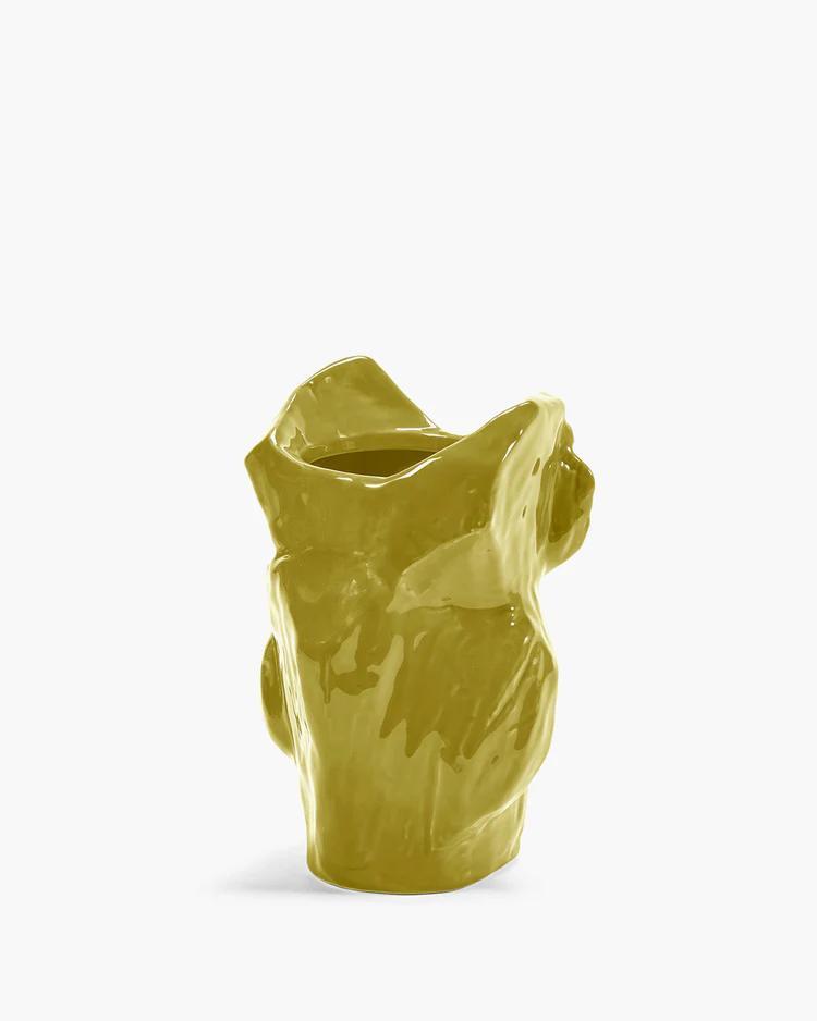 Serax - Owl vase S yellow After Midnight