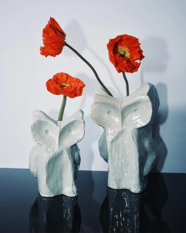 Serax - Owl vase S light blue After Midnight