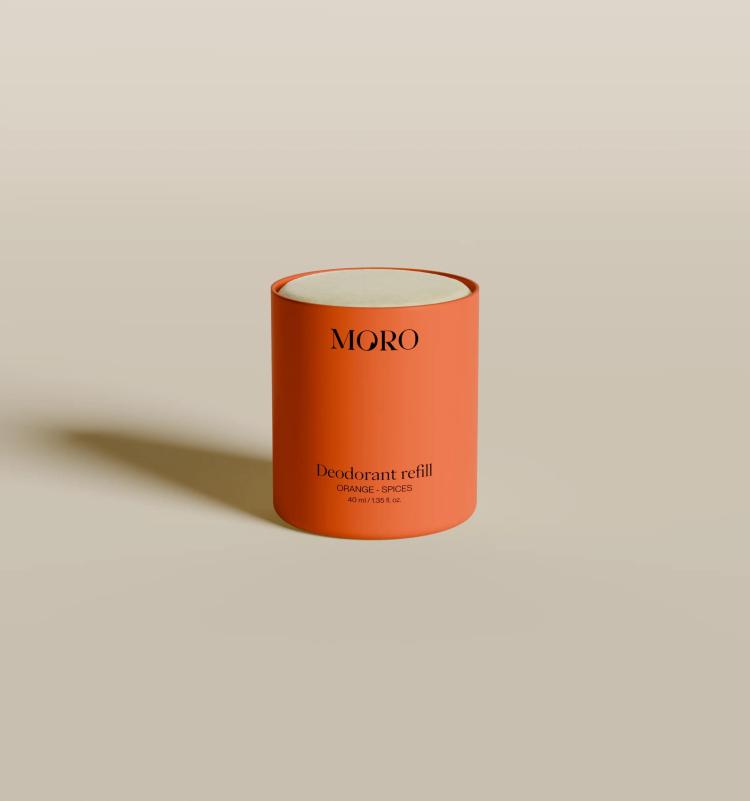 MORO - Deodorant refill, Orange pine