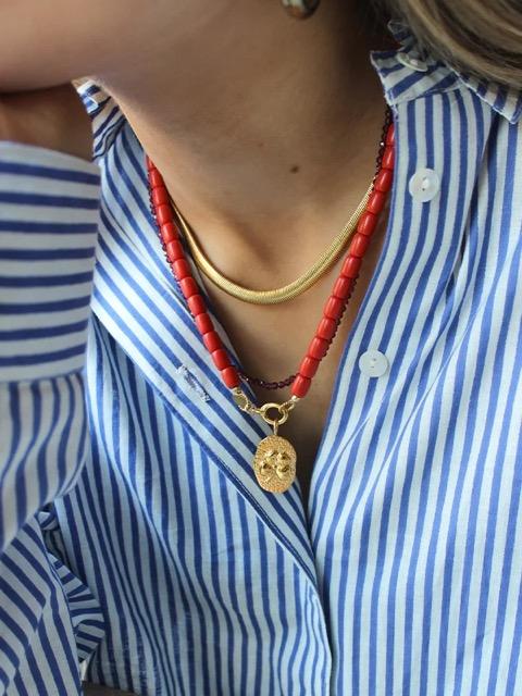 I am jai - Ketting coral