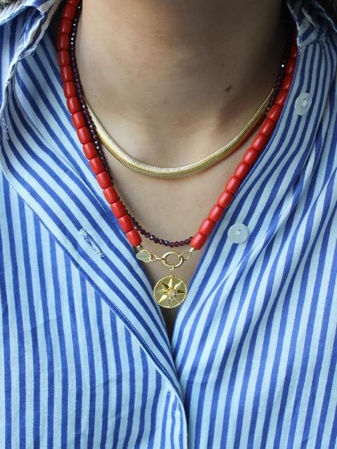 I am jai - Ketting coral
